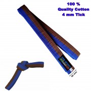 Karate Belt blue-brown_ 05